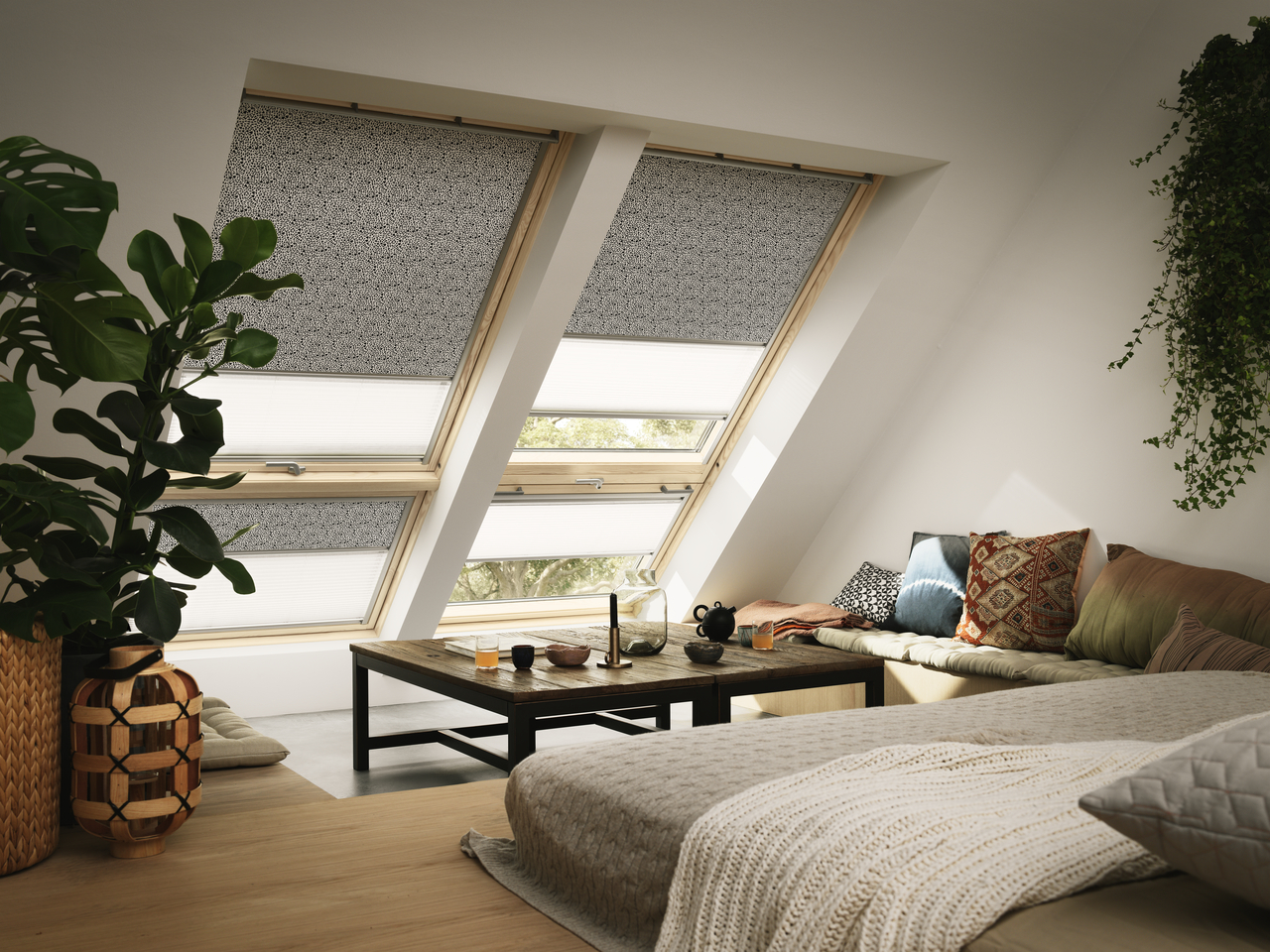 Huh Verdikken adelaar Informatie over VELUX VELUX Verduisterend rolgordijn plus plissé DFD –  Algemene informatie